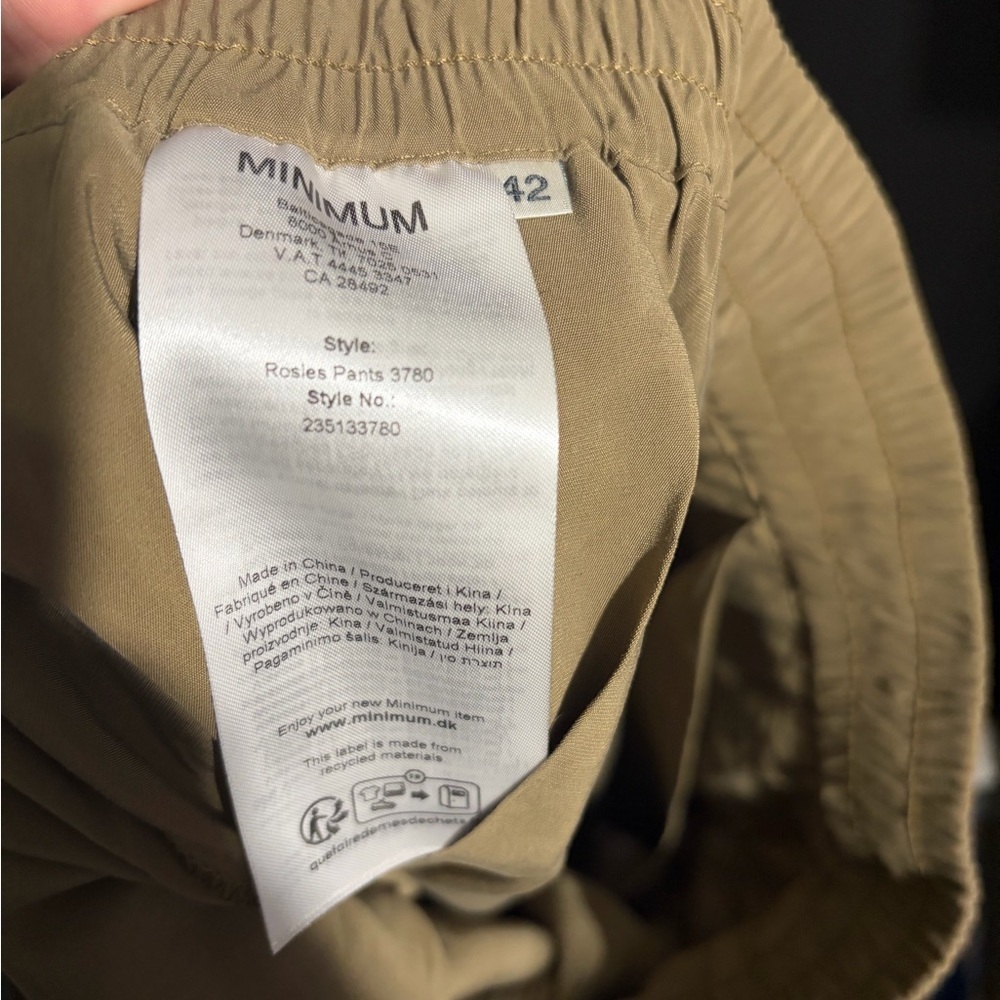 NWT Minimum Rosies Pant 3780 - Picture 8 of 10